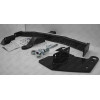 FA 0978-E(N) Бизон Фаркоп с хромированной накладкой на Mitsubishi Pajero IV 2007-2020, Mitsubishi Pajero III 2000-2007 без подрезки бампера. Тип шара: E (легкосъемный шар под квадрат). Нагрузки: 3500/120 кг. Не комплектуется электрикой