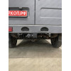 GAZ-XX-991122.00 PT GROUP Фаркоп на ГАЗ Соболь 27527/22177/221717 1998- без подрезки бампера. Тип шара: E (легкосъемный шар под квадрат). Нагрузки: 1500/75 кг, масса фаркопа 18,8 кг (без электрики в комплекте, не комплектуется заглушкой)