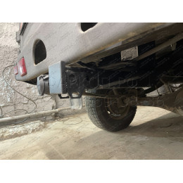 GAZ-XX-991122.00 PT GROUP Фаркоп на ГАЗ Соболь 27527/22177/221717 1998- без подрезки бампера. Тип шара: E (легкосъемный шар под квадрат). Нагрузки: 1500/75 кг, масса фар