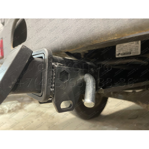GAZ-XX-991122.00 PT GROUP Фаркоп на ГАЗ Соболь 27527/22177/221717 1998- без подрезки бампера. Тип шара: E (легкосъемный шар под квадрат). Нагрузки: 1500/75 кг, масса фаркопа 18,8 кг (без электрики в комплекте, не комплектуется заглушкой)