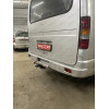 GAZ-XX-991122.00 PT GROUP Фаркоп на ГАЗ Соболь 27527/22177/221717 1998- без подрезки бампера. Тип шара: E (легкосъемный шар под квадрат). Нагрузки: 1500/75 кг, масса фаркопа 18,8 кг (без электрики в комплекте, не комплектуется заглушкой)