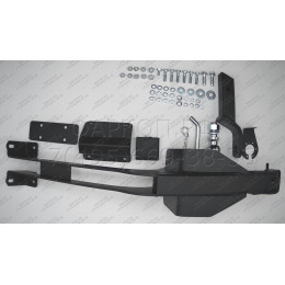 GAZ-XX-991122.00 PT GROUP Фаркоп на ГАЗ Соболь 27527/22177/221717 1998- без подрезки бампера. Тип шара: E (легкосъемный шар под квадрат). Нагрузки: 1500/75 кг, масса фар