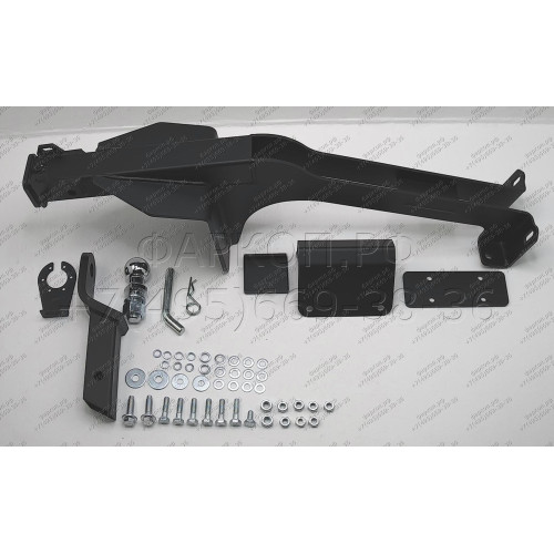 GAZ-XX-991122.00 PT GROUP Фаркоп на ГАЗ Соболь 27527/22177/221717 1998- без подрезки бампера. Тип шара: E (легкосъемный шар под квадрат). Нагрузки: 1500/75 кг, масса фаркопа 18,8 кг (без электрики в комплекте, не комплектуется заглушкой)