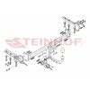 H-048 STEINHOF Фаркоп на Honda FR-V 2005-2010. Требуется подрезка бампера. Тип шара: A. Нагрузки: 1600/90 кг, масса фаркопа 20,2 кг (без электрики в комплекте)