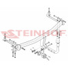 H-067 STEINHOF Фаркоп на Honda Jazz 2002-2008. Требуется подрезка бампера. Тип шара: A. Нагрузки: 1000/70 кг, масса фаркопа 15,2 кг (без электрики в комплекте)