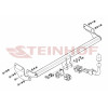 H-210 STEINHOF Фаркоп на Hyundai Accent 2006-2011, кроме сборки ТагАЗ. Требуется подрезка бампера. Тип шара: AH (горизонтальное быстросъемное крепление шара на ключе). Нагрузки: 1400/60 кг, масса фаркопа 18,6 кг (без электрики в комплекте)
