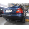 H010C GALIA Полностью оцинкованный фаркоп на Honda Civic хетчбек 5 дверей 1995-2000. Тип шара: C (горизонтальный съемный). Необходим вырез бампера. Нагрузки: 1200/50 кг, масса фаркопа 15,6 кг