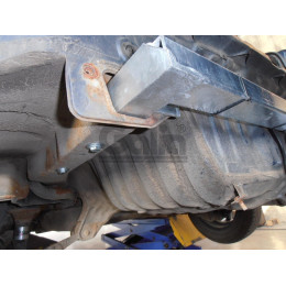 H010C GALIA Полностью оцинкованный фаркоп на Honda Civic хетчбек 5 дверей 1995-2000. Тип шара: C (горизонтальный съемный). Необходим вырез бампера. Нагрузки