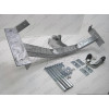 H049A GALIA Полностью оцинкованный фаркоп на Honda HR-V 2001-2005. Особенности: задние фары круглой формы. Тип шара: A. Невидимый вырез бампера. Нагрузки: 1300/60 кг, масса фаркопа 14,75 кг