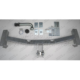 H049A GALIA Полностью оцинкованный фаркоп на Honda HR-V 2001-2005. Особенности: задние фары круглой формы. Тип шара: A. Невидимый вырез бампера. Нагрузки: 13