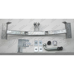 H049A GALIA Полностью оцинкованный фаркоп на Honda HR-V 2001-2005. Особенности: задние фары круглой формы. Тип шара: A. Невидимый вырез бампера. Нагрузки: 13