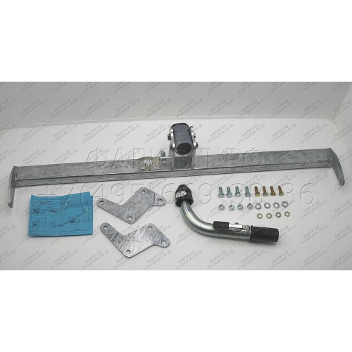 H099C GALIA Полностью оцинкованный фаркоп на Hyundai Elantra 2011-2016. Подрозетник убирается за бампер. Требуется невидимая подрезка бампера. Тип шара: C (горизонтальный съемный). Нагрузки: 1500/80 кг, масса фаркопа 15,77 кг