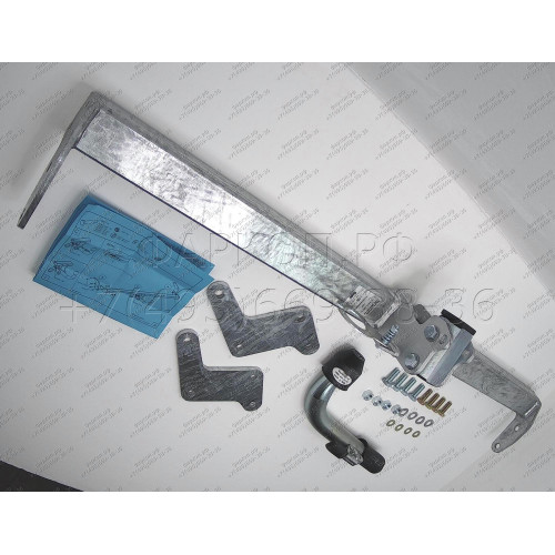 H099C GALIA Полностью оцинкованный фаркоп на Hyundai Elantra 2011-2016. Подрозетник убирается за бампер. Требуется невидимая подрезка бампера. Тип шара: C (горизонтальный съемный). Нагрузки: 1500/80 кг, масса фаркопа 15,77 кг