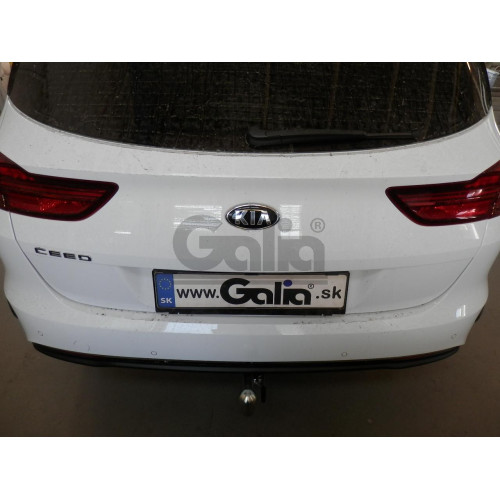 H100C GALIA Полностью оцинкованный фаркоп на Kia Ceed универсал, в т.ч. дизель, в т.ч. GT-Line, в т.ч. hybrid 2018-, Hyundai i30 универсал, в т.ч. дизель, в т.ч. GT-Line, в т.ч. hybrid 2017-. Тип шара: C (горизонтальный съемный). Установка без снятия и вы