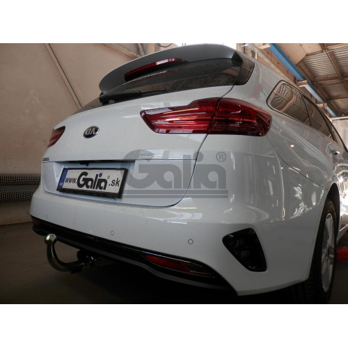 H100C GALIA Полностью оцинкованный фаркоп на Kia Ceed универсал, в т.ч. дизель, в т.ч. GT-Line, в т.ч. hybrid 2018-, Hyundai i30 универсал, в т.ч. дизель, в т.ч. GT-Line, в т.ч. hybrid 2017-. Тип шара: C (горизонтальный съемный). Установка без снятия и вы