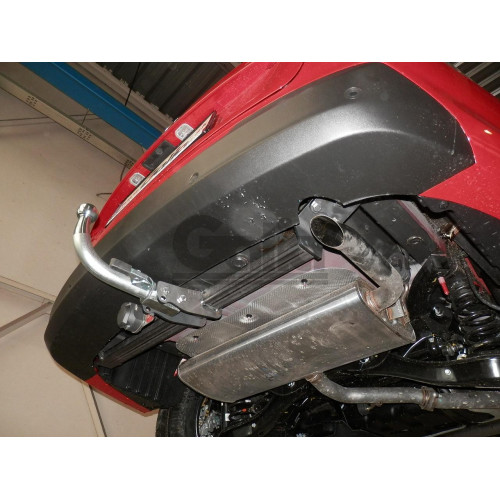 H100C GALIA Полностью оцинкованный фаркоп на Kia Ceed универсал, в т.ч. дизель, в т.ч. GT-Line, в т.ч. hybrid 2018-, Hyundai i30 универсал, в т.ч. дизель, в т.ч. GT-Line, в т.ч. hybrid 2017-. Тип шара: C (горизонтальный съемный). Установка без снятия и вы