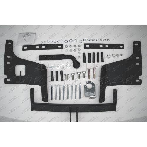 HN 02 AVTOS Фаркоп на Honda CR-V 2002-2007 без подрезки бампера. Тип шара: A. Нагрузки: 1500/75 кг, масса фаркопа 17 кг (без электрики в комплекте)