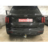 91008-A MOTODOR Фаркоп с оцинкованным шаром на Kia Sorento 2020-, Hyundai Santa Fe IV рестайлинг 2021-2023. Необходима подрезка бампера. Тип шара: A. Нагрузки: 2000/100 кг, масса фаркопа 16,5 кг (без электрики в комплекте)