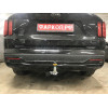 91008-A MOTODOR Фаркоп с оцинкованным шаром на Kia Sorento 2020-, Hyundai Santa Fe IV рестайлинг 2021-2023. Необходима подрезка бампера. Тип шара: A. Нагрузки: 2000/100 кг, масса фаркопа 16,5 кг (без электрики в комплекте)