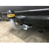 91008-A MOTODOR Фаркоп с оцинкованным шаром на Kia Sorento 2020-, Hyundai Santa Fe IV рестайлинг 2021-2023. Необходима подрезка бампера. Тип шара: A. Нагрузки: 2000/100 кг, масса фаркопа 16,5 кг (без электрики в комплекте)
