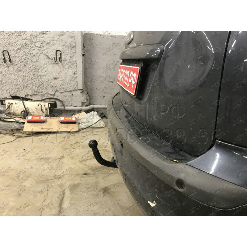 F101-A Лидер-плюс ТСУ для Ford Focus 2 хетчбек 2004-2011, Ford Focus 3 хетбчек 2011-2018 без выреза бампера. Нагрузки: 1100/75 кг, масса фаркопа 13,46 кг (без электрики в комплекте)