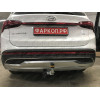 91008-A MOTODOR Фаркоп с оцинкованным шаром на Kia Sorento 2020-, Hyundai Santa Fe IV рестайлинг 2021-2023. Необходима подрезка бампера. Тип шара: A. Нагрузки: 2000/100 кг, масса фаркопа 16,5 кг (без электрики в комплекте)