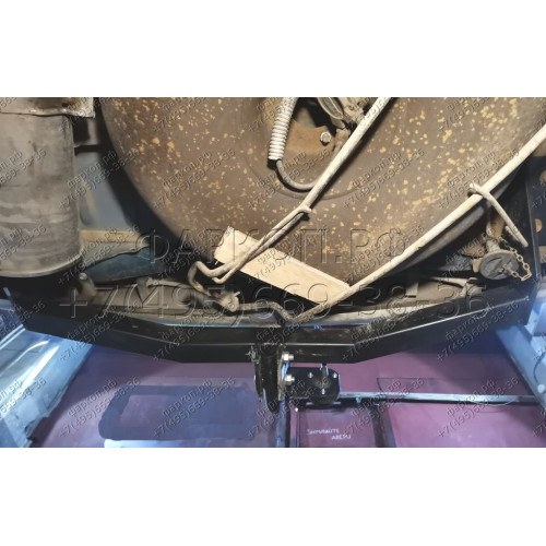 H.T59.A HALTY Фаркоп на Toyota Ipsum 2WD/4WD 1996-2001, Toyota Gaia 2WD/4WD 1998-2004, Toyota Picnic 1996-2001, Toyota Avensis Verso 1995-2001, кроме авто с обвесом без подрезки бампера. Тип шара: A. Нагрузки: 1100/75 кг, масса фаркопа 14,4 кг