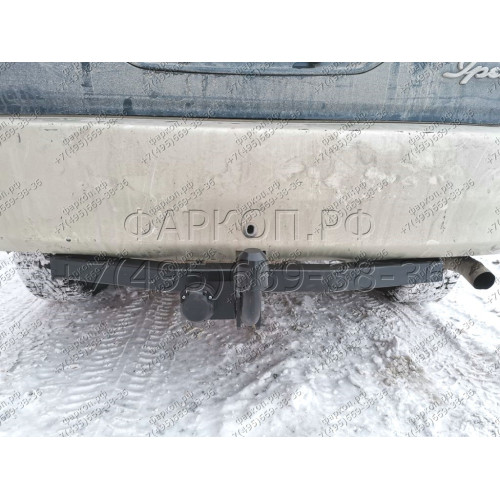 H.T59.A HALTY Фаркоп на Toyota Ipsum 2WD/4WD 1996-2001, Toyota Gaia 2WD/4WD 1998-2004, Toyota Picnic 1996-2001, Toyota Avensis Verso 1995-2001, кроме авто с обвесом без подрезки бампера. Тип шара: A. Нагрузки: 1100/75 кг, масса фаркопа 14,4 кг