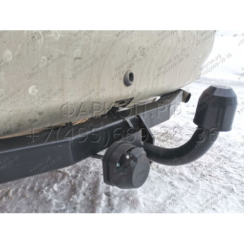 H.T59.A HALTY Фаркоп на Toyota Ipsum 2WD/4WD 1996-2001, Toyota Gaia 2WD/4WD 1998-2004, Toyota Picnic 1996-2001, Toyota Avensis Verso 1995-2001, кроме авто с обвесом без подрезки бампера. Тип шара: A. Нагрузки: 1100/75 кг, масса фаркопа 14,4 кг