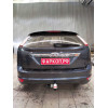 6011 Трейлер Фаркоп для Ford Focus 2 хетчбек 2004-2011, Ford Focus C-MAX 2003-2010. Требуется подрезка бампера. Тип шара: A. Нагрузки: 1000/50 кг, масса фаркопа 14,5 кг (без электрики в комплекте)
