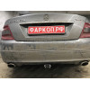 M125C GALIA Полностью оцинкованный фаркоп на Mercedes C-Class w204 седан 2007-2014 / s204 универсал 2007-2014, не подходит для AMG, не подходит на широкий бампер. Подрозетник убирается за бампер. Тип шара: C (горизонтальный съемный). Без выреза бампера. Н