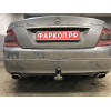 M125C GALIA Полностью оцинкованный фаркоп на Mercedes C-Class w204 седан 2007-2014 / s204 универсал 2007-2014, не подходит для AMG, не подходит на широкий бампер. Подрозетник убирается за бампер. Тип шара: C (горизонтальный съемный). Без выреза бампера. Н