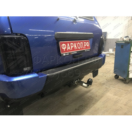 L022A GALIA Полностью оцинкованный фаркоп на Лада Нива Легенд Урбан 2020-, Lada Niva Urban (Лада 4x4 Нива Урбан) 2014-2020, Lada 4x4 Bronto 2015-2020, Lada Niva Legend Bronto 2020-. Тип шара: A. Без выреза бампера. Нагрузки: 1900/80 кг, масса фаркопа 15,2