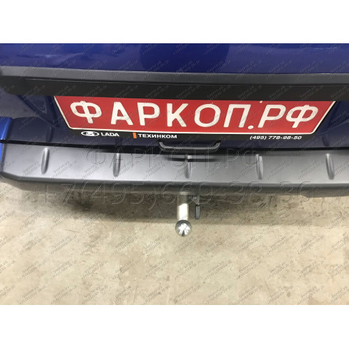 L022A GALIA Полностью оцинкованный фаркоп на Лада Нива Легенд Урбан 2020-, Lada Niva Urban (Лада 4x4 Нива Урбан) 2014-2020, Lada 4x4 Bronto 2015-2020, Lada Niva Legend Bronto 2020-. Тип шара: A. Без выреза бампера. Нагрузки: 1900/80 кг, масса фаркопа 15,2