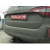KI 24 AVTOS Фаркоп на Hyundai Santa Fe 2012-2018, Kia Sorento 2012-2015. Необходима подрезка бампера. Тип шара: A. Нагрузки: 2000/100 кг, масса фаркопа 18 кг (без электрики в комплекте)