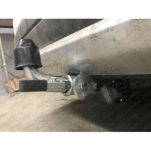 M126C GALIA Полностью оцинкованный фаркоп на Mitsubishi Outlander 2012-2019, 2019-2022. Подрозетник убирается за бампер. Тип шара: C (горизонтальный съемный). Подрезка бампера. Нагрузки: 2000/100 кг, масса фаркопа 22,77 кг