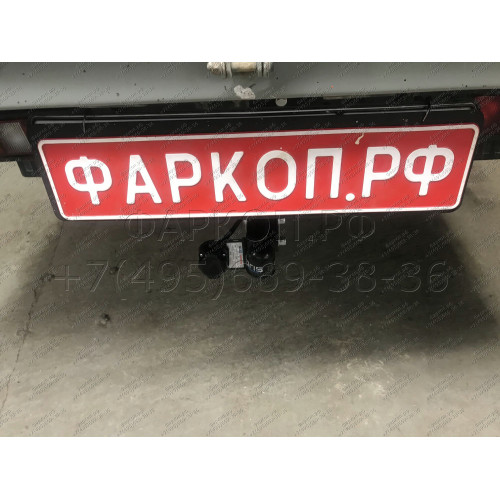 5608-A ORIS Фаркоп на Газель 3302 борт, 33023 (фермер с двойной кабиной), не подходит для удлиненной базы 1997-, Газель NEXT бортовая (стандартная база) 2013-2016 без подрезки бампера. Тип шара: A. Нагрузки: 1400/75 кг, масса фаркопа 16 кг (без электрики 
