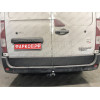 O060A GALIA Полностью оцинкованный фаркоп на Renault Master 2010-, Opel Movano B 2010-2021, Nissan NV400 2011-2021, Nissan Interstar 2022- фургон без ступеньки, передний привод, кроме двухскатных авто. Тип шара: A. Установка без снятия и выреза бампера. Н