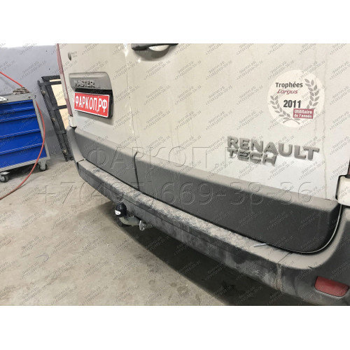 O060A GALIA Полностью оцинкованный фаркоп на Renault Master 2010-, Opel Movano B 2010-2021, Nissan NV400 2011-2021, Nissan Interstar 2022- фургон без ступеньки, передний привод, кроме двухскатных авто. Тип шара: A. Установка без снятия и выреза бампера. Н