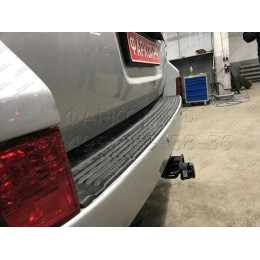 TLC-16-991122.00 PT GROUP Фаркоп на Toyota Land Cruiser 200 Executive/Excalibur 2016-2018 без подрезки бампера. Тип шара: E (легкосъемный шар под квадрат). Нагрузки: 3500/140 кг, масс
