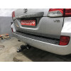 TLC-16-991122.00 PT GROUP Фаркоп на Toyota Land Cruiser 200 Executive/Excalibur 2016-2018 без подрезки бампера. Тип шара: E (легкосъемный шар под квадрат). Нагрузки: 3500/140 кг, масса фаркопа 12,1 кг (без электрики в комплекте, не комплектуется заглушкой