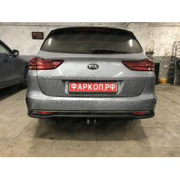 H100C GALIA Полностью оцинкованный фаркоп на Kia Ceed универсал, в т.ч. дизель, в т.ч. GT-Line, в т.ч. hybrid 2018-, Hyundai i30 универсал, в т.ч. дизель, в т.ч. GT-Line, в т.ч. 