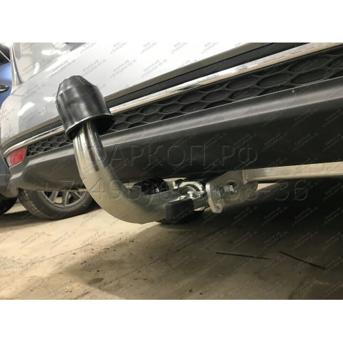 H100C GALIA Полностью оцинкованный фаркоп на Kia Ceed универсал, в т.ч. дизель, в т.ч. GT-Line, в т.ч. hybrid 2018-, Hyundai i30 универсал, в т.ч. дизель, в т.ч. GT-Line, в т.ч. hybrid 2017-. Тип шара: C (горизонтальный съемный). Установка без снятия и вы