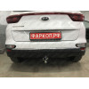 K046A GALIA Полностью оцинкованный фаркоп на Kia Sportage IV рестайл 2018-2022, в т.ч. GT Line. Тип шара: A. Установка без выреза бампера. Нагрузки: 2200/100 кг, масса фаркопа 16,52 кг