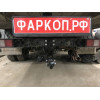 5608-A ORIS Фаркоп на Газель 3302 борт, 33023 (фермер с двойной кабиной), не подходит для удлиненной базы 1997-, Газель NEXT бортовая (стандартная база) 2013-2016 без подрезки бампера. Тип шара: A. Нагрузки: 1400/75 кг, масса фаркопа 16 кг (без электрики 