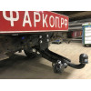 5608-A ORIS Фаркоп на Газель 3302 борт, 33023 (фермер с двойной кабиной), не подходит для удлиненной базы 1997-, Газель NEXT бортовая (стандартная база) 2013-2016 без подрезки бампера. Тип шара: A. Нагрузки: 1400/75 кг, масса фаркопа 16 кг (без электрики 