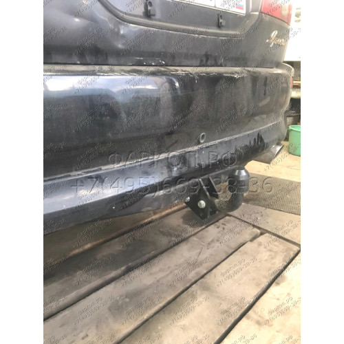 H.T59.A HALTY Фаркоп на Toyota Ipsum 2WD/4WD 1996-2001, Toyota Gaia 2WD/4WD 1998-2004, Toyota Picnic 1996-2001, Toyota Avensis Verso 1995-2001, кроме авто с обвесом без подрезки бампера. Тип шара: A. Нагрузки: 1100/75 кг, масса фаркопа 14,4 кг