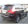 J-057 STEINHOF Фаркоп на Jeep Grand Cherokee WK2 (кроме SRT8, Summit) 2011-2014, 2014-2021. Требуется подрезка бампера. Тип шара: AV (вертикальное быстросъемное крепление шара на ключе). Нагрузки: 3500/140 кг, масса фаркопа 22,2 кг (без электрики в компле