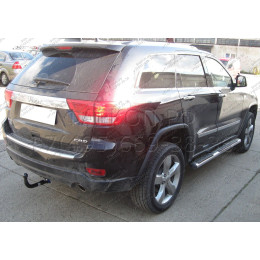J-057 STEINHOF Фаркоп на Jeep Grand Cherokee WK2 (кроме SRT8, Summit) 2011-2014, 2014-2021. Требуется подрезка бампера. Тип шара: AV (вертикальное быстросъемное крепление шар