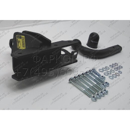 J-079 STEINHOF Фаркоп на Jeep Gladiator 01/2020- без снятия и подрезки бампера. Тип шара: A. Нагрузки: 3500/180 кг, масса фаркопа 8,52 кг (без электрики в комплекте)